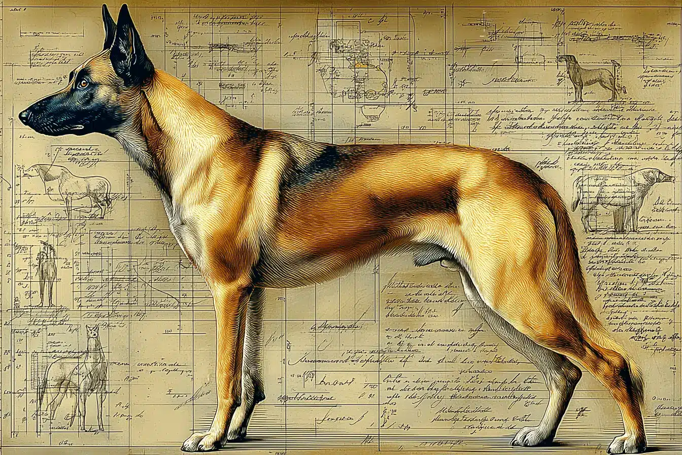 רועה בלגי מלינואה היסטוריה בית הכלבים