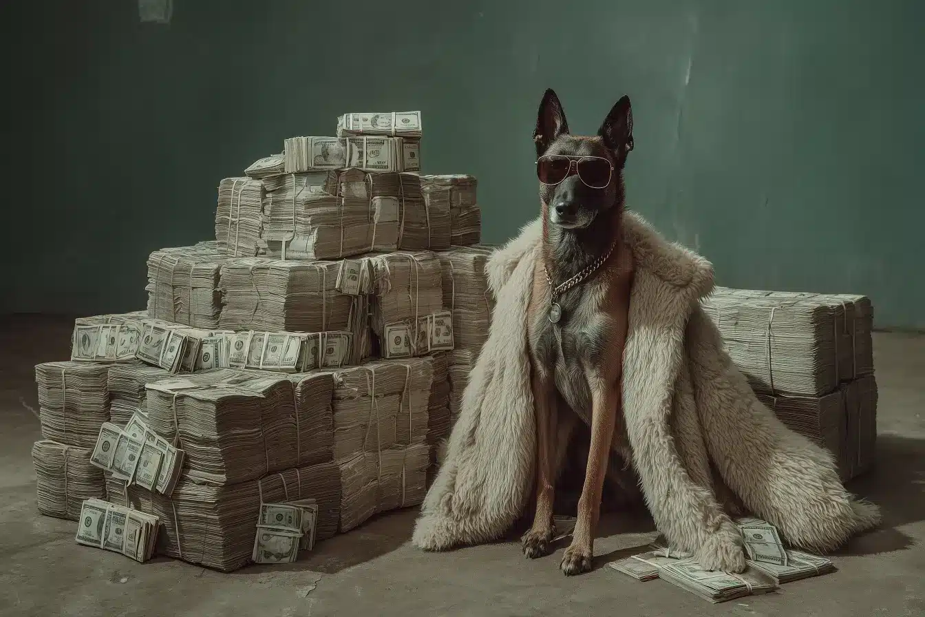 רועה בלגי מלינואה עשיר בית הכלבים