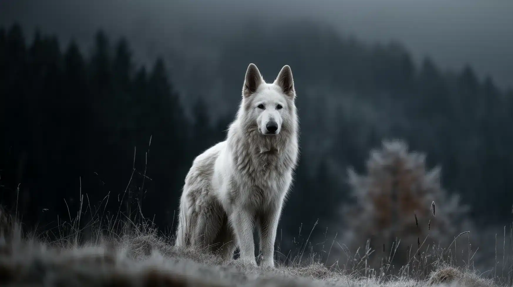רועה שווצרי ביער בית הכלבים