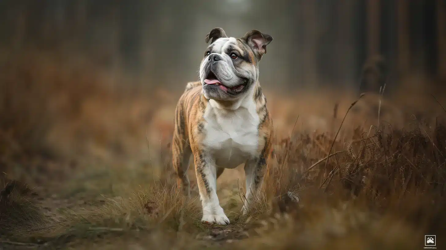בולדוג אנגלי גזעי בית הכלבים