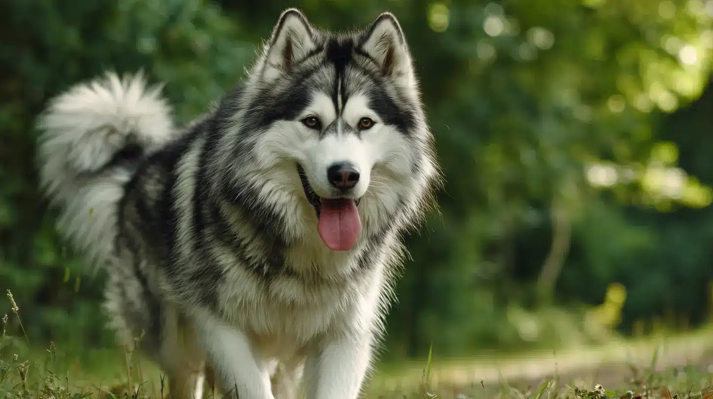 אלסקן מלמוט משחק בית הכלבים