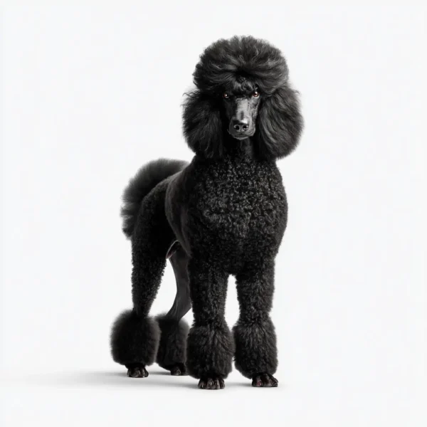 פודל ענק גזעי בית הכלבים