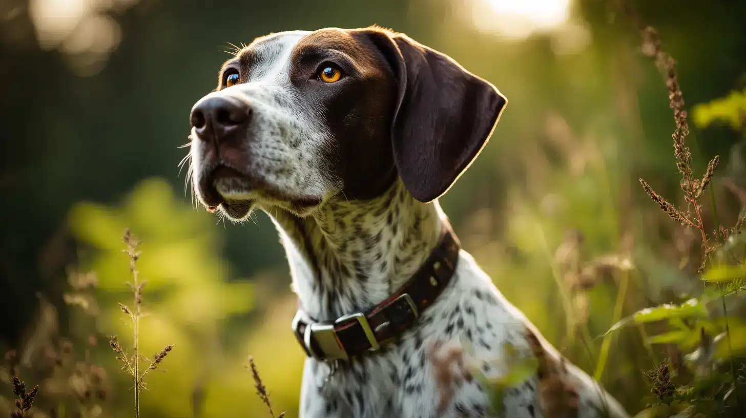 פוינטר אנגלי בטבע בית הכלבים
