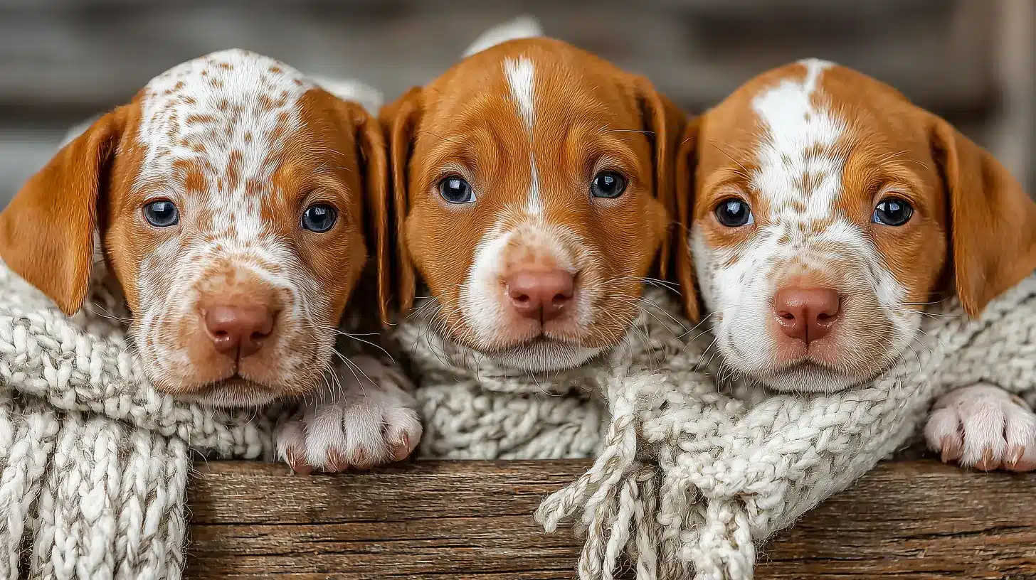 פוינטר אנגלי גורים בית הכלבים