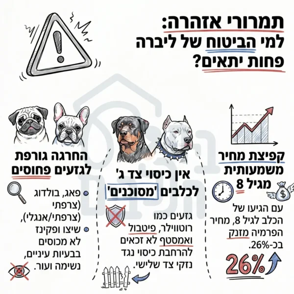 ביטוח לכלבים ליברה למי מתאים