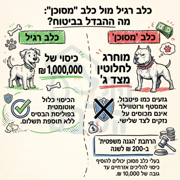 הפניקס ביטוח לכלבים מסוכנים