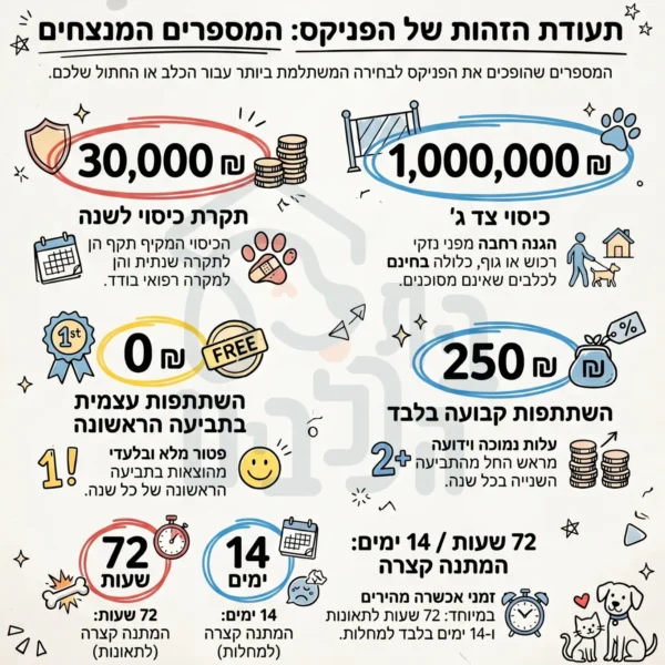 יתרונות בביטוח לכלבים של הפניקס